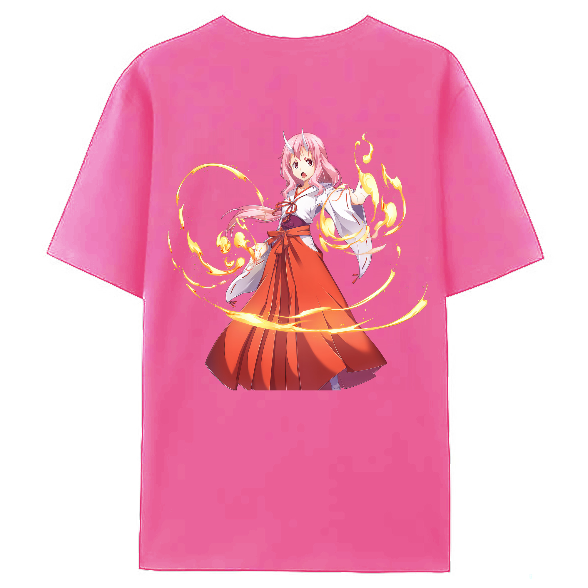 （画像用） 転スラ Regarding Reincarnated to Slime レディース半袖Tシャツ(バックプリント)